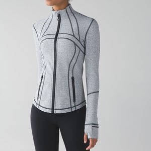 Lululemon define jacket in herringbone